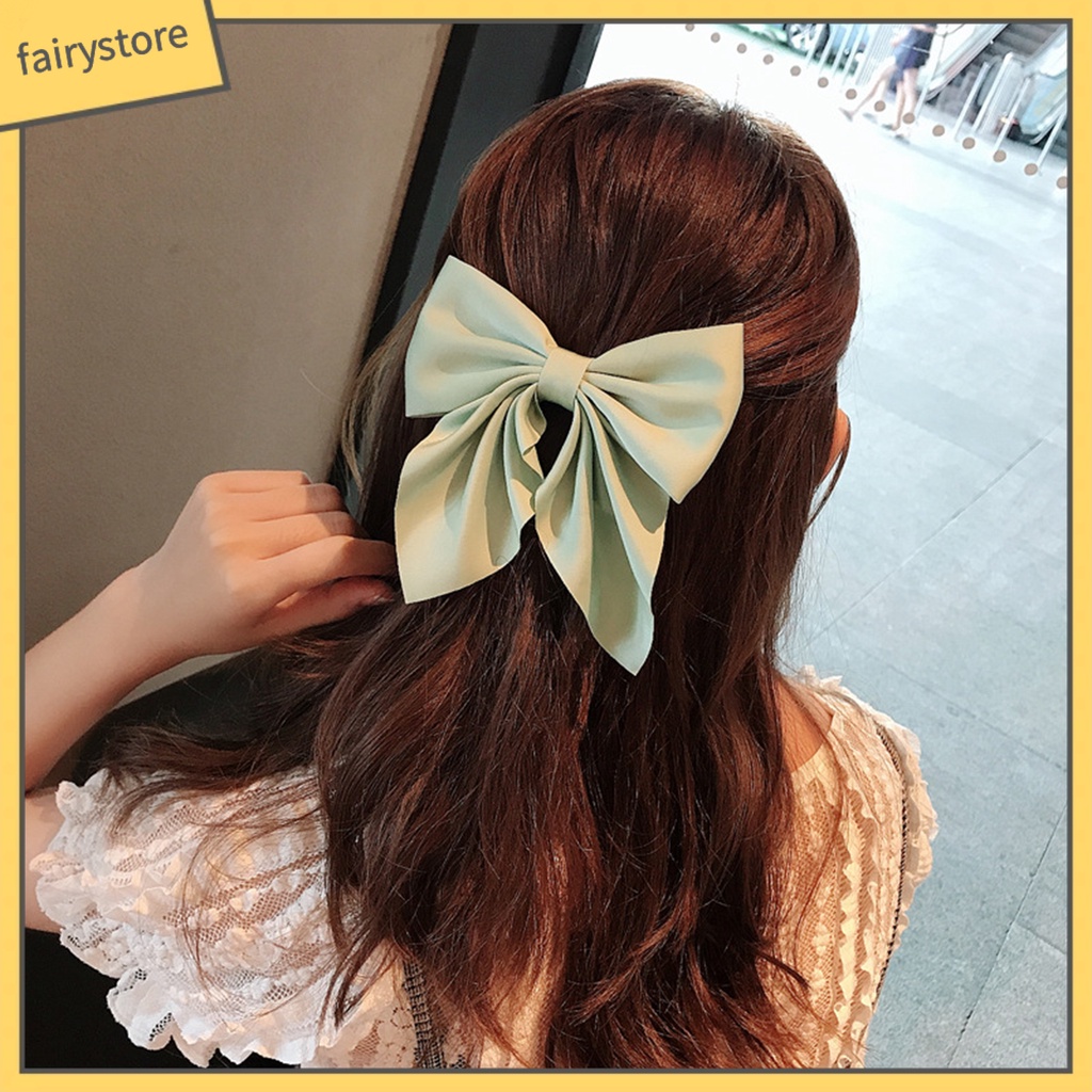 Kẹp Tóc Hình Nơ Dễ Thương Thời Trang Cho Bé Gái