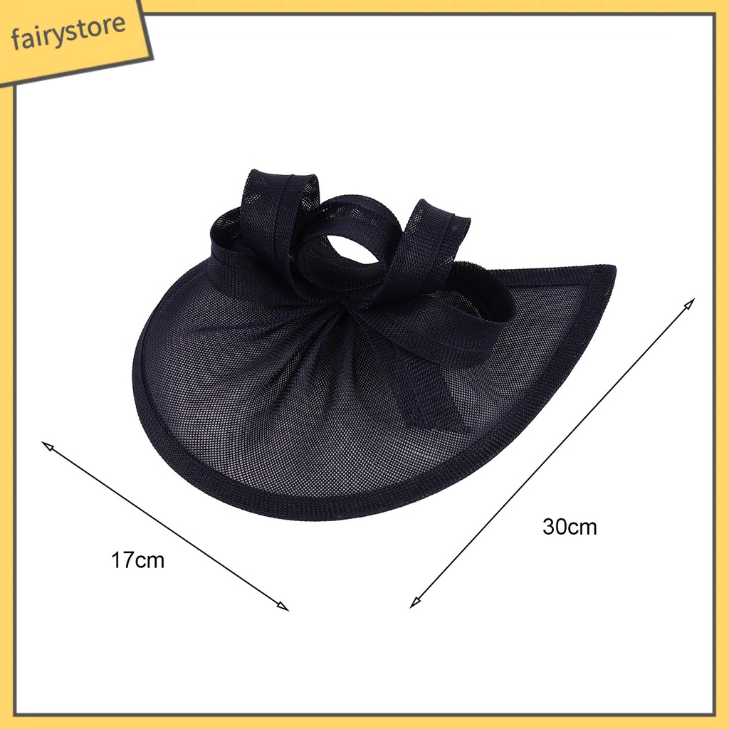 [FRO] Mũ Đội Đính Nơ Trang Trí Tóc Cô Dâu Phong Cách Retro Ngọt Ngào