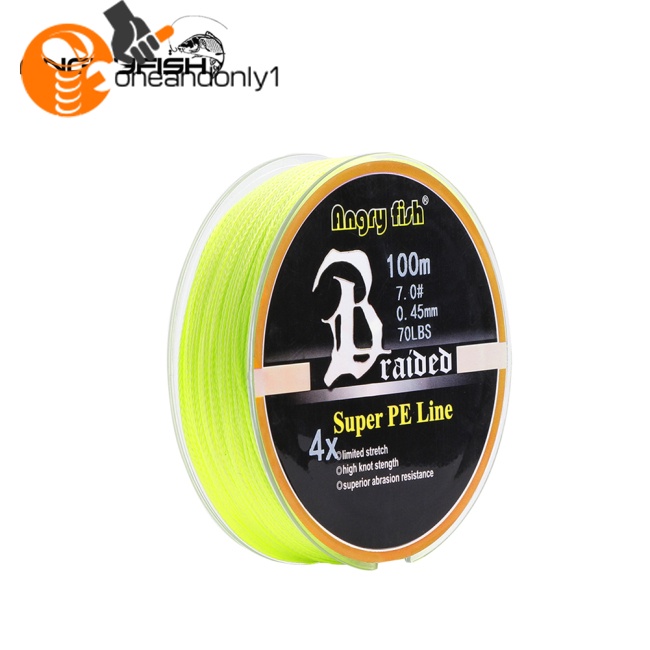 Cuộn Dây Câu Cá Bện 4 Sợi PE 100m / 109yds 10LB-80LB Siêu Chắc Chắn