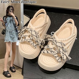 ZHUXIA Xăng đan Đế Dày Chống Trượt Thời Trang Dành Cho Nữ
