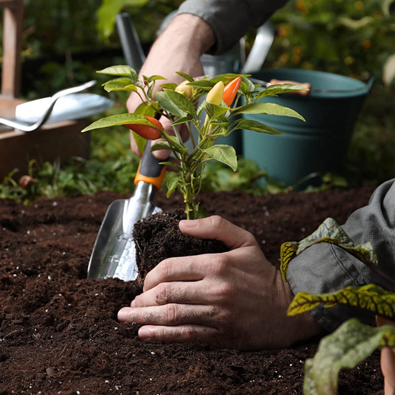 Bộ Dụng Cụ Làm Vườn Bằng Hợp Kim Nhôm Gọn Nhẹ Và Nhẹ Với Tay Cầm Chống Trượt Tiện Dụng