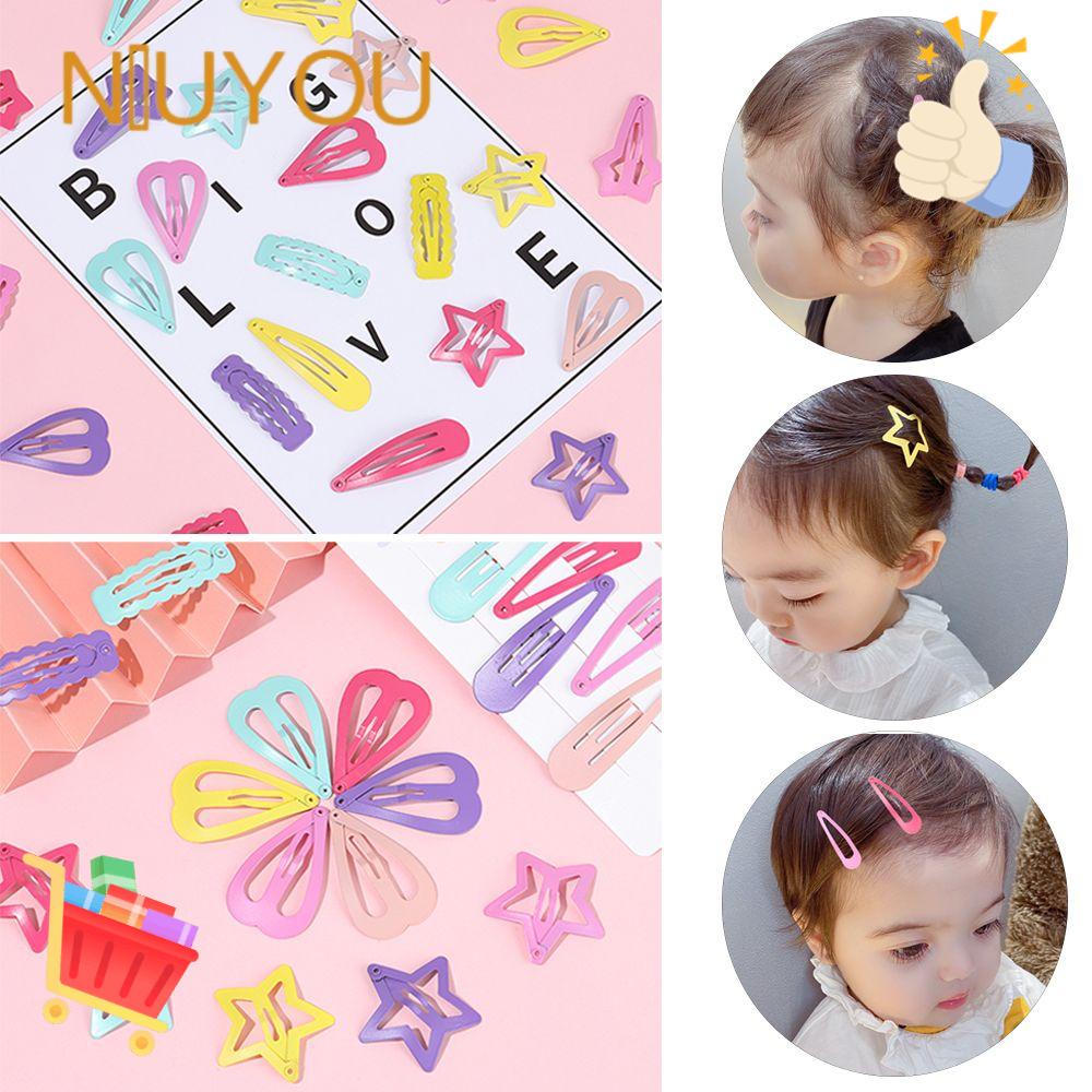 Set 6 Kẹp Tóc Nhiều Kiểu Dáng Dễ Thương Cho Nữ