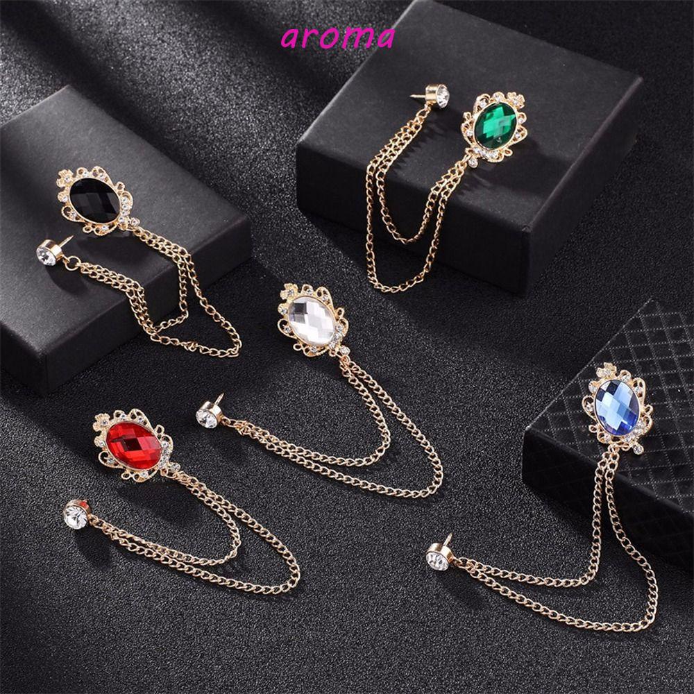 Ghim Cài Áo Thiết Kế Tua Rua Cá Tính Hợp Thời Trang Cho Nam|Phụ Kiện Quần Áo Chất Lượng Cao