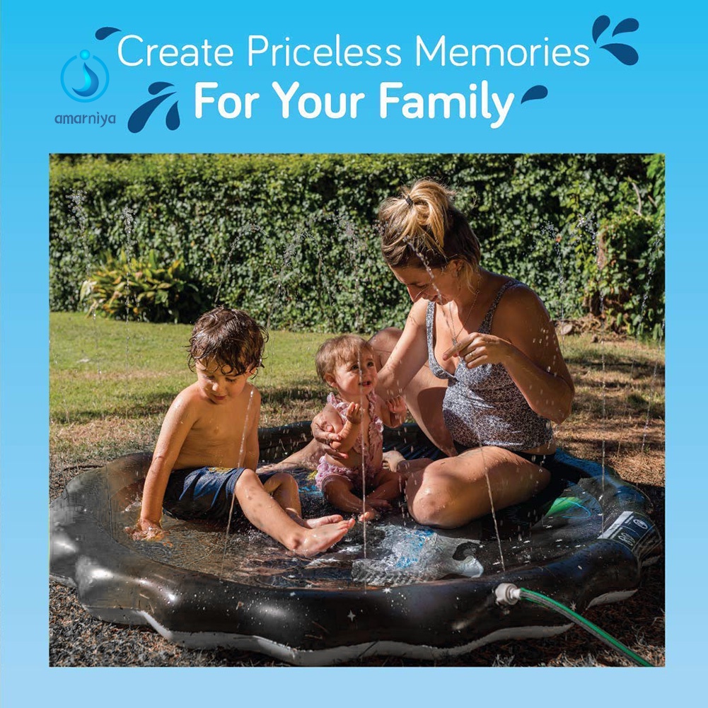 Thảm PVC Phun Nước Vui Chơi Ngoài Trời / Bãi Biển Cho Bé