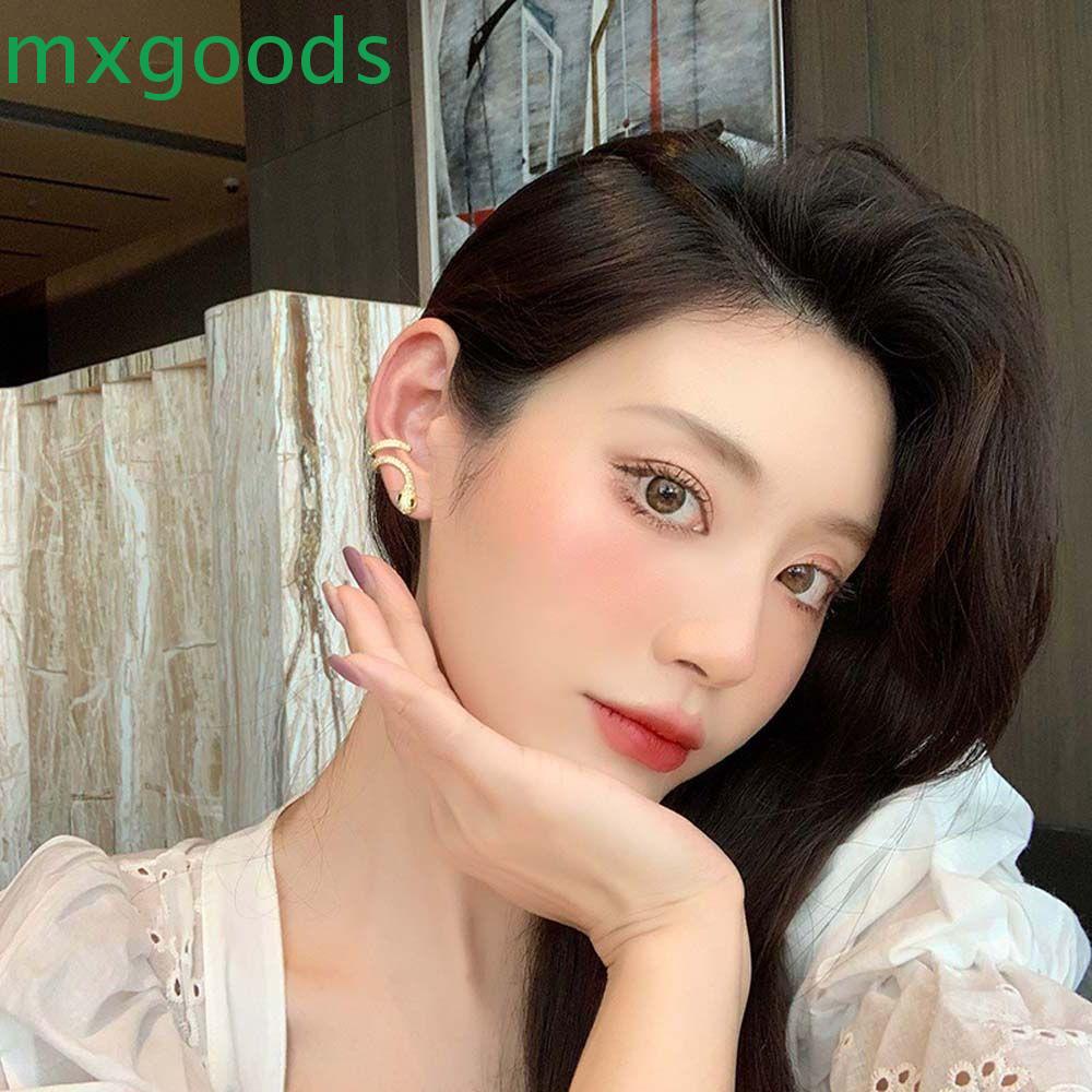 Khuyên Tai Hợp Kim Hình Học Phong Cách Punk Cá Tính Cho Nữ