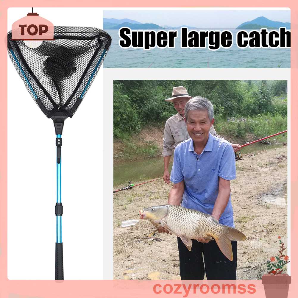 Lưới Đánh Bắt Cá Hình Tam Giác Gọn Nhẹ Có Thể Gấp Gọn Tiện Dụng