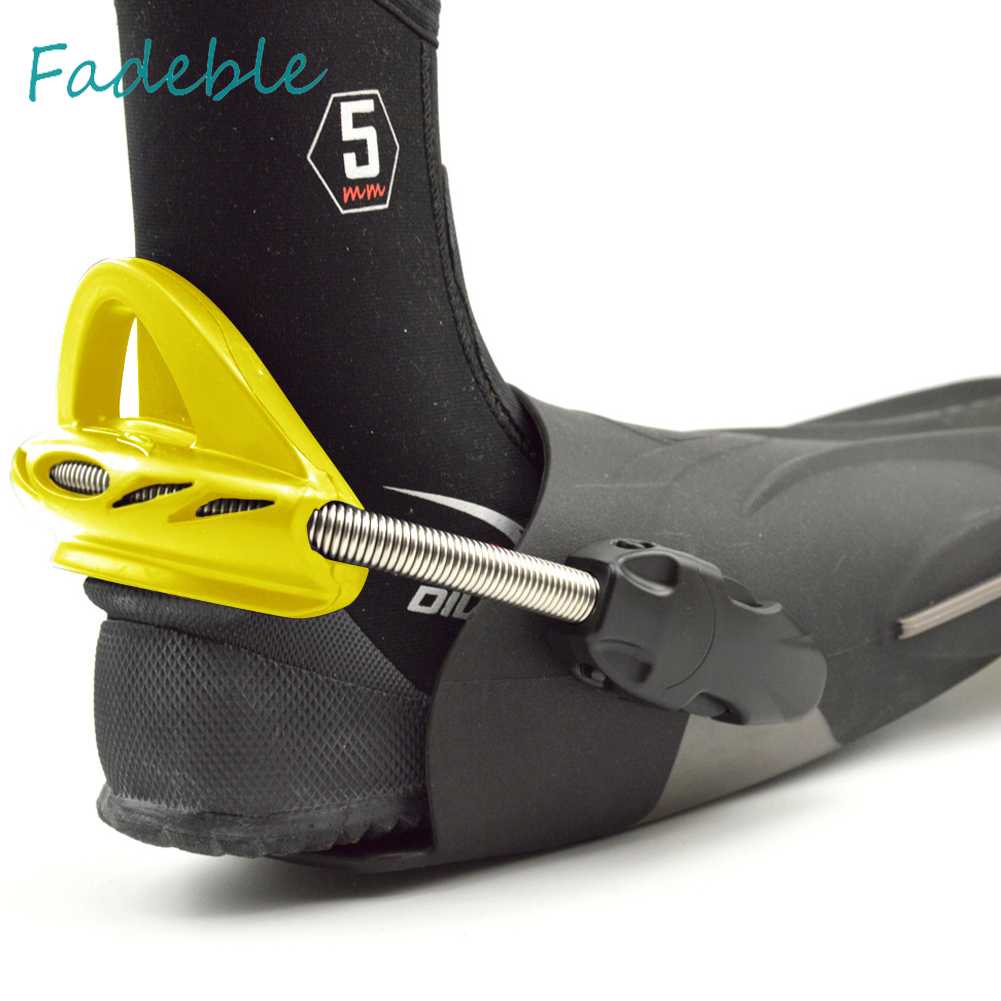 Set 2 Dây Đeo Gót Chân Chống Trượt Bằng Inox Chuyên Dụng Khi Đi Lặn