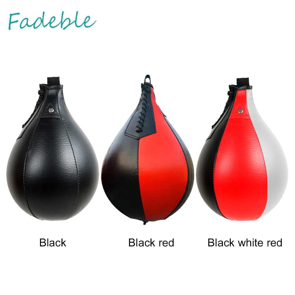 Pu Bóng Tập Đấm Bốc Bơm Hơi Kèm Túi Đựng Hình Quả Lê