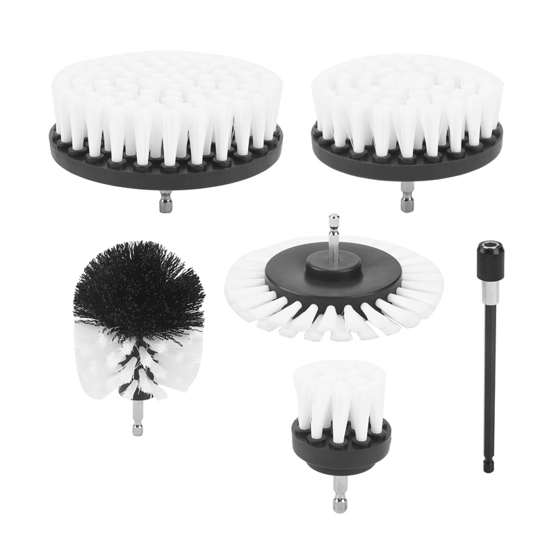 Set 6 Chổi Vệ Sinh Gắn Máy Khoan Điện Xoay Được Tiện Dụng