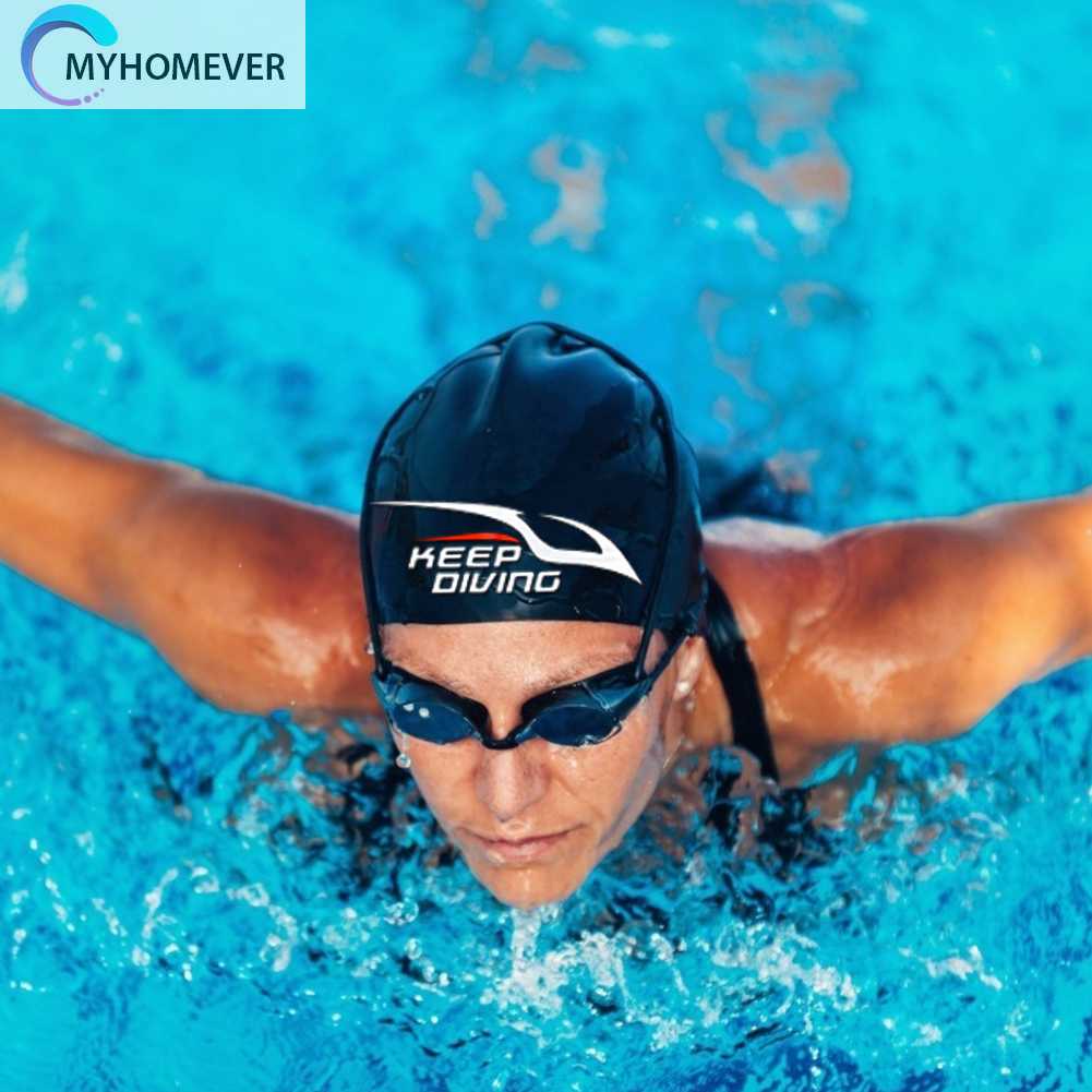 Mũ Bơi Silicone Chống Thấm Nước Cho Nam Và Nữ