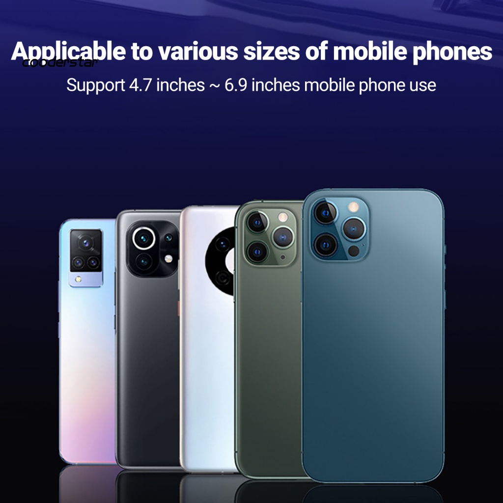 Giá Đỡ Điện Thoại Gọn Nhẹ Chống Sốc Để Bàn Tiện Dụng Cho Xe Hơi