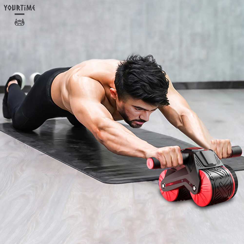 Con Lăn Tập Bụng Có Đệm Đầu Gối An Toàn Không Ồn Màu Sắc Ngẫu Nhiên