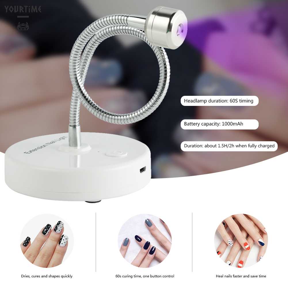 Máy Hong Khô Sơn Móng Tay Nhanh Khô Có Đèn LED UV