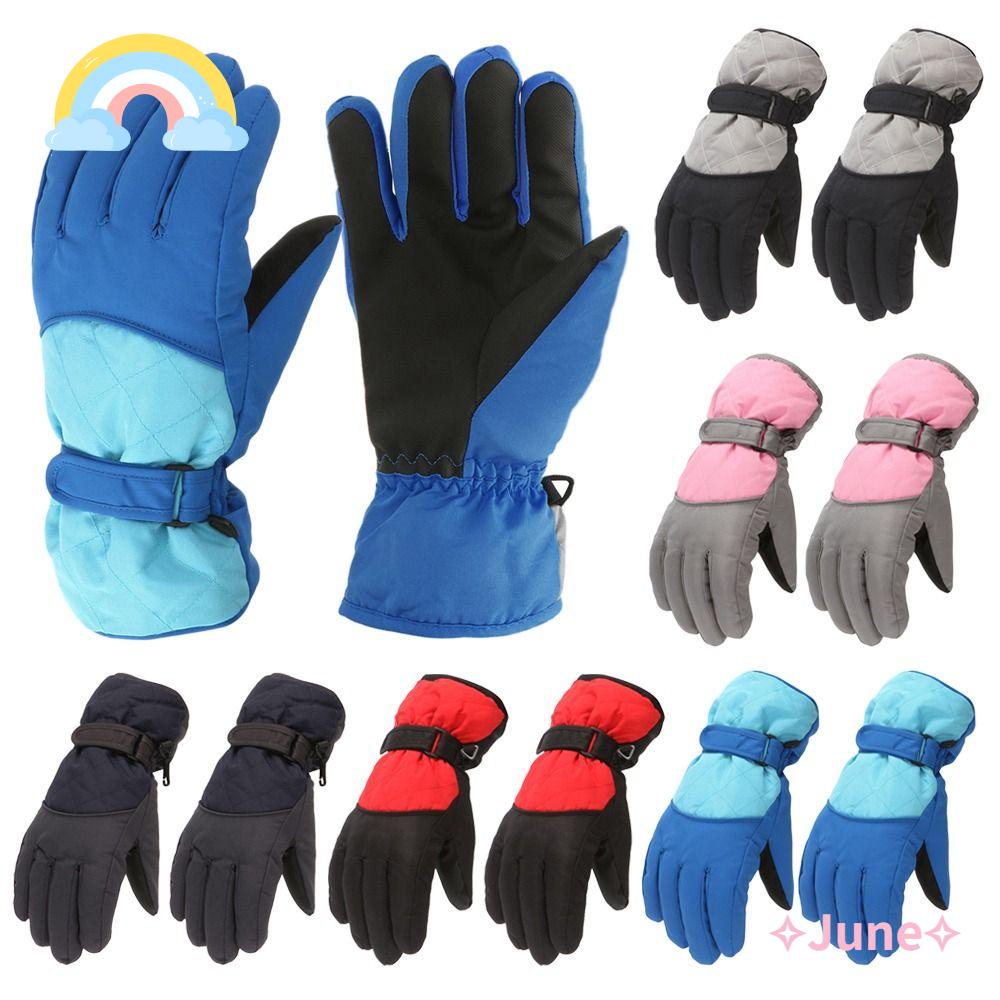 Găng Tay Trượt Tuyết Ngoài Trời Chống Trượt Chống Thấm Nước Dành Cho Trẻ Em