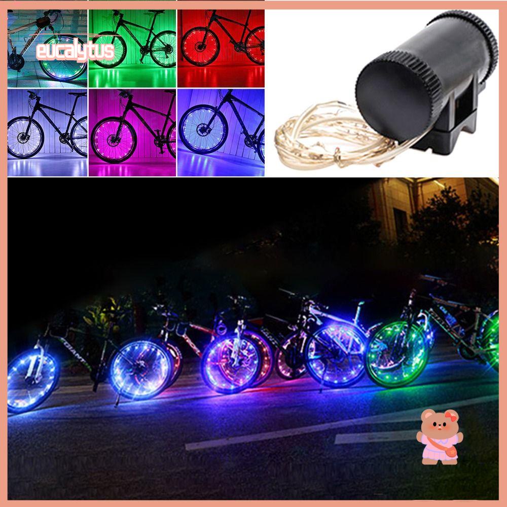 Đèn Led Gắn Bánh Xe Đạp Leo Núi Trang Trí Độc Đáo