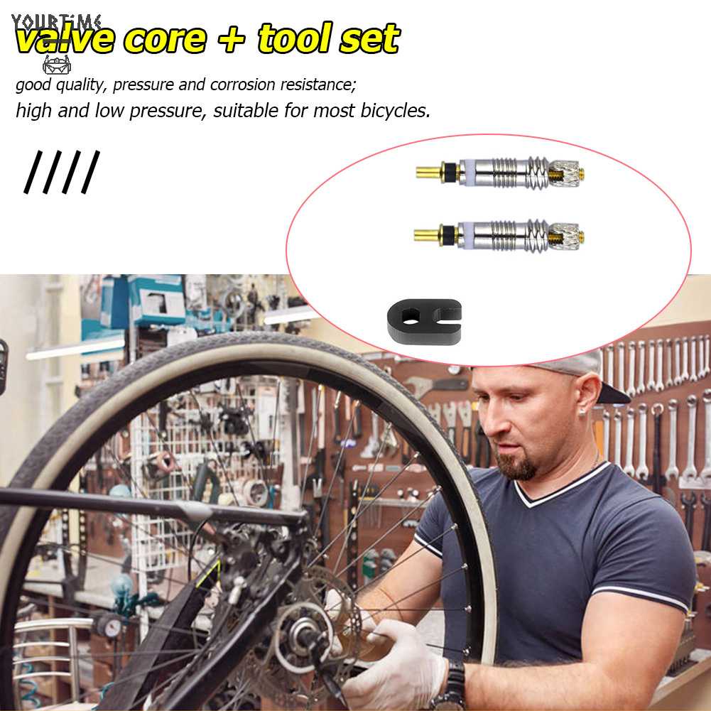 2 / 6 / 12 Lõi Van Xe Đạp Kèm Dụng Cụ Tháo Gỡ
