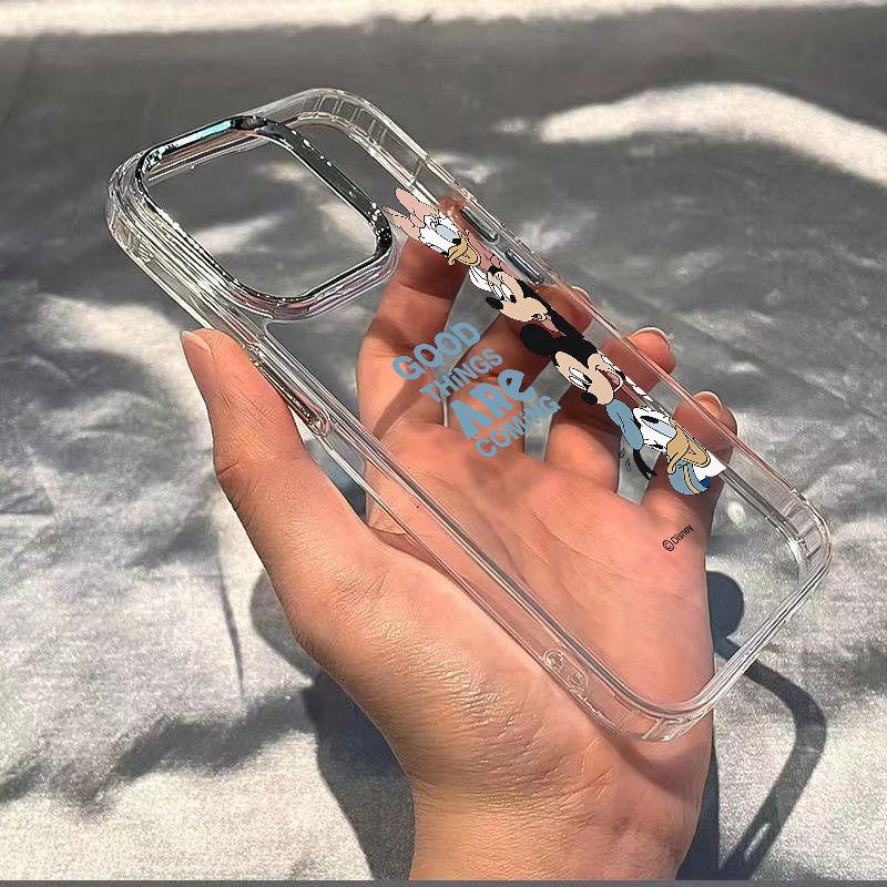 ✅Ốp Điện Thoại Dẻo Họa Tiết Hoạt Hình Mickey Dễ Thương Chống Sốc Cho Iphone1214Pro7 8 plus 11 13 1214Pro7