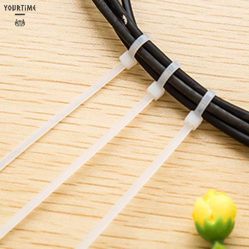 Set 100 Dây Rút Nhựa Nylon Tự Khóa