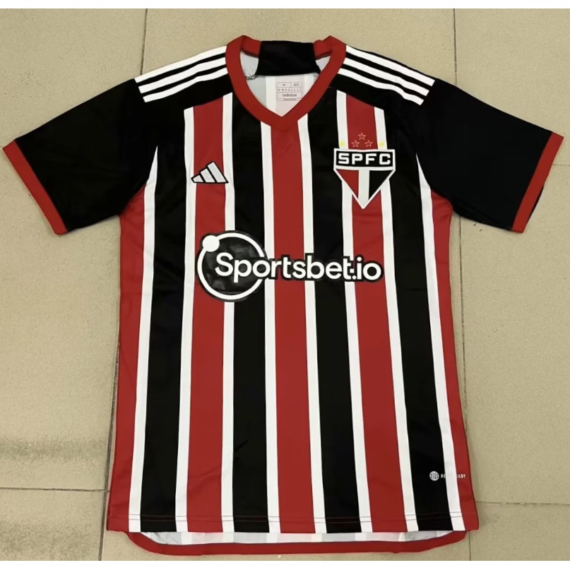 Áo Bóng Đá Thể Thao Màu Đỏ Đội Sao Paulo Mùa Giải 2023-24
