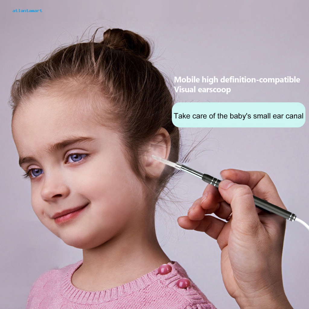 Túi Đựng Đồ Dùng Cao Cấp Tiện Dụng| Dụng Cụ Lấy Ráy Tai Thông Minh Có 6 Đèn LED Độ Chính Xác Cao Sạc USB Tiện Dụng