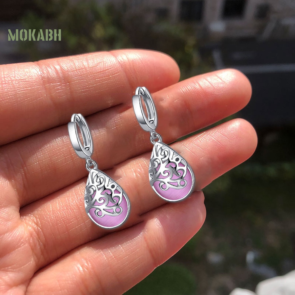 16 Cặp Bông Tai Hình Giọt Nước Theo Phong Cách Bohemia Thời Trang Dành Cho Nữ