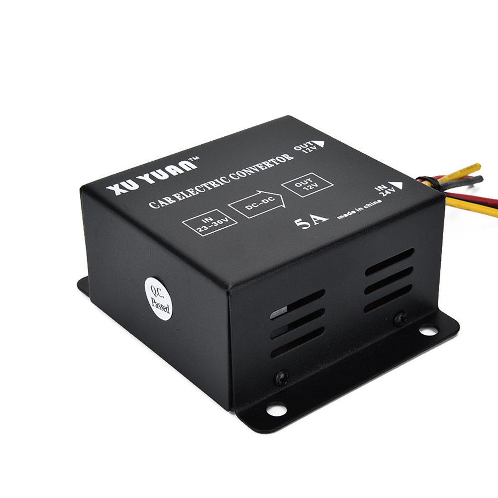 Bộ Chuyển Đổi Nguồn Điện pem- shopee06 5A 24V Sang 12V