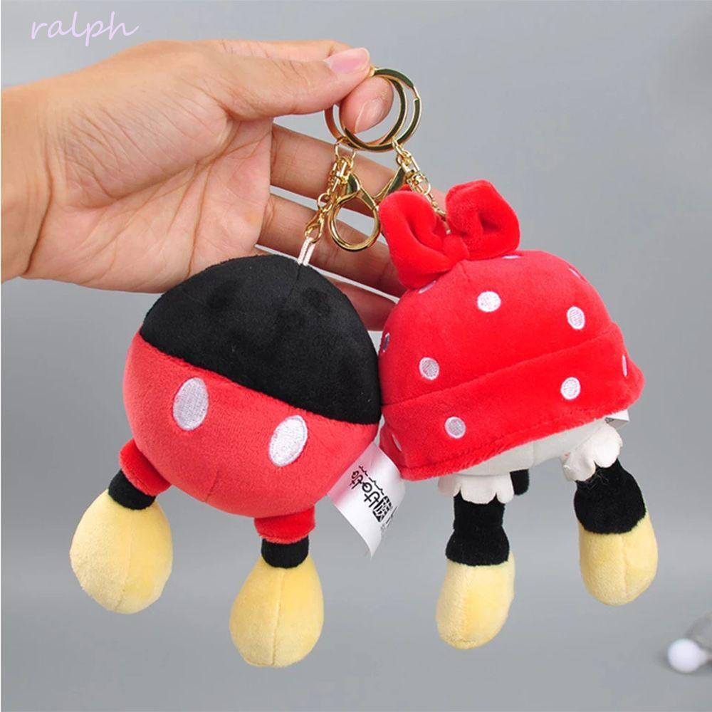 Móc Khóa Hình Chuột Mickey Nhồi Bông Dễ Thương