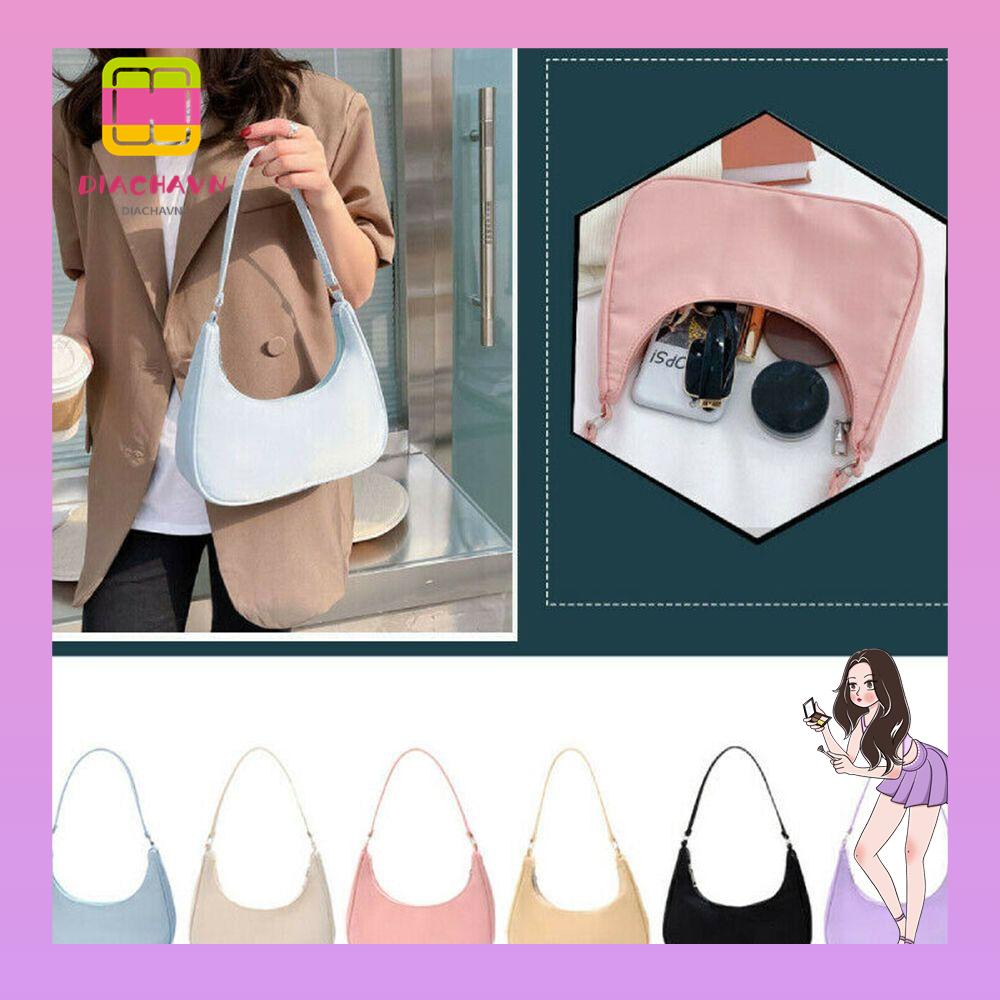 Túi Đeo Vai Đựng Mỹ Phẩm Chất Liệu Nylon Thời Trang Cho Nữ