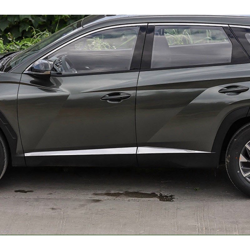 Nẹp sườn xe Hyundai Tucson [ SALE SỐC ] Nẹp sườn xe Hyundai Tucson 2022 2023 đẹp + tặng kèm keo tăng