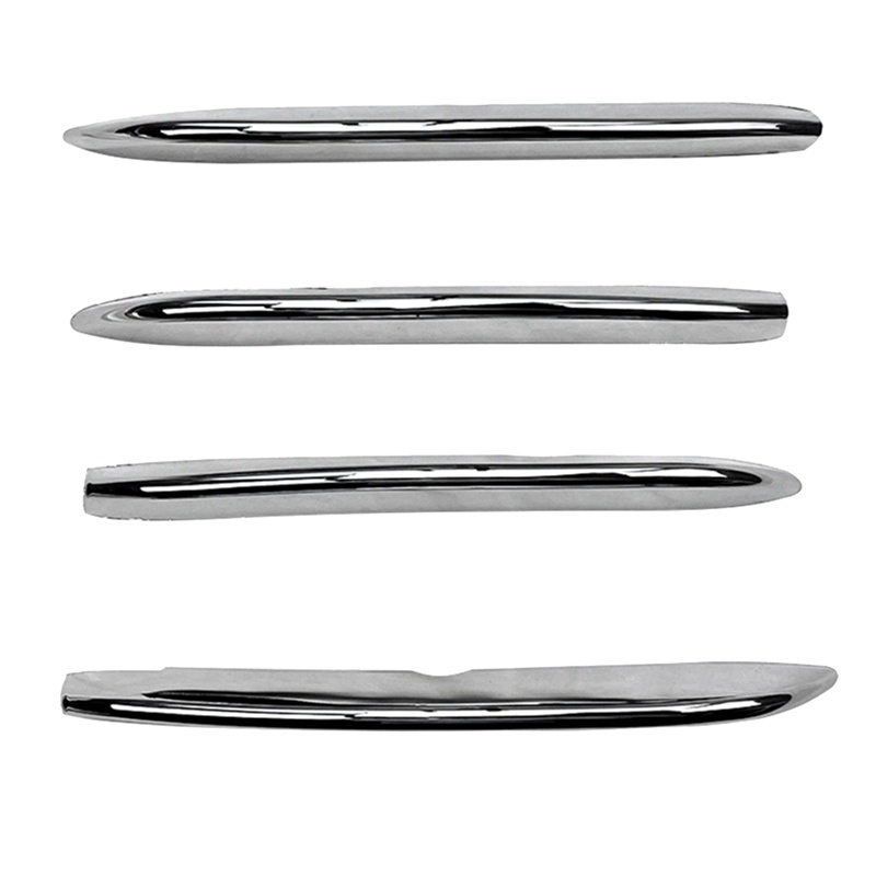 Bộ 4 Miếng Dán Trang Trí Cản Trước Xe Hơi Mercedes Benz CLA200 CLA 260 2020-2023