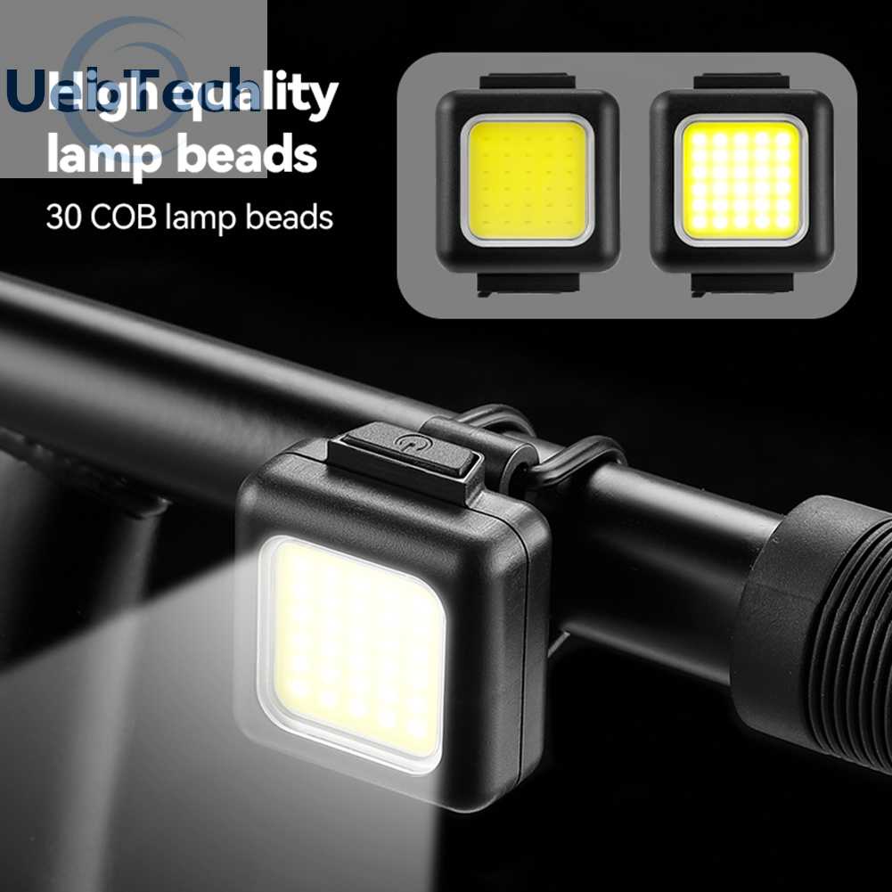 Đèn LED COB Chống Nước 130LM / 80LM 150mAh Cổng Sạc USB Loại C Cho Xe Đạp