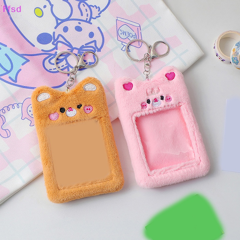{Ffsd} Ví Đựng Thẻ Mềm Mại Họa Tiết Động Vật Hoạt Hình Dễ Thương Nhỏ Nhắn * Bán Chạy Cho Học Sinh