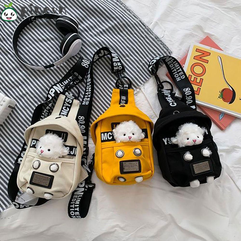 Túi Đeo Chéo Ngực In Chữ Thời Trang Dễ Thương