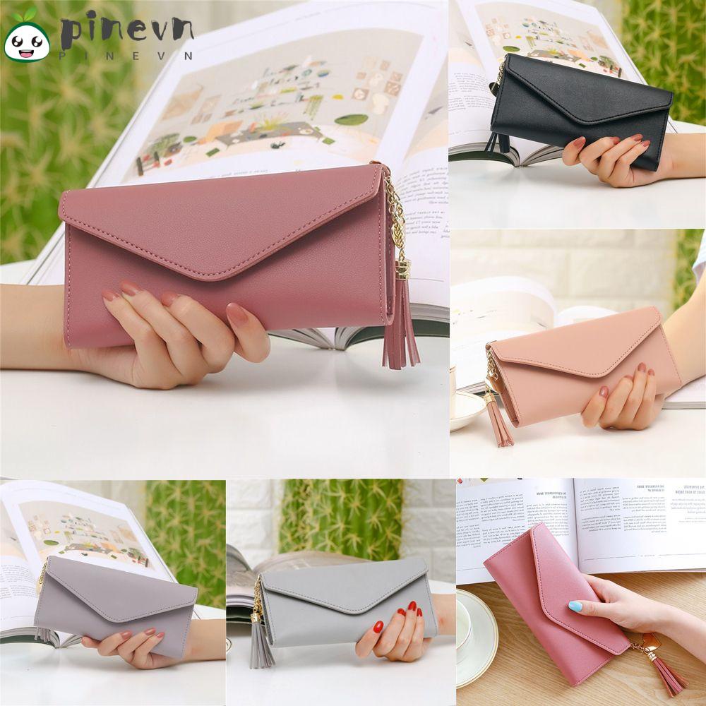 Ví Da Cầm Tay Dáng Dài Chống Thấm Nước Thời Trang Cho Nữ