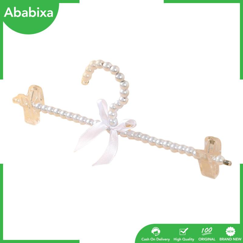 Móc Treo Quần Áo Đính Hạt Ngọc Trai Và Nơ Thanh Lịch Cho Cô Dâu / Bé Gái