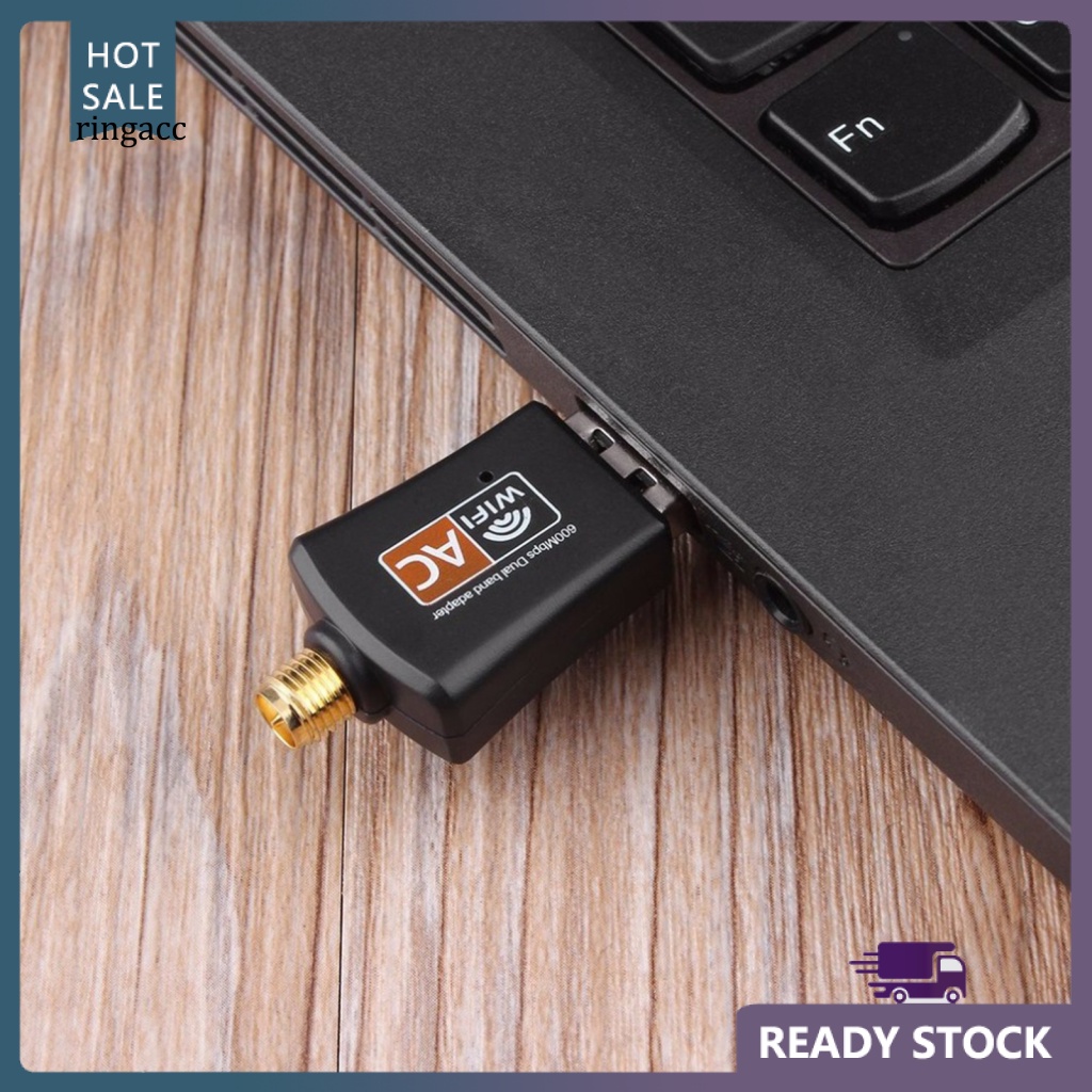 Card Mạng Không Dây Tốc Độ Cao 2dB 2.4G / 5.8G Cho Windows Vista / XP / 2000 / 7 / 8 / 10