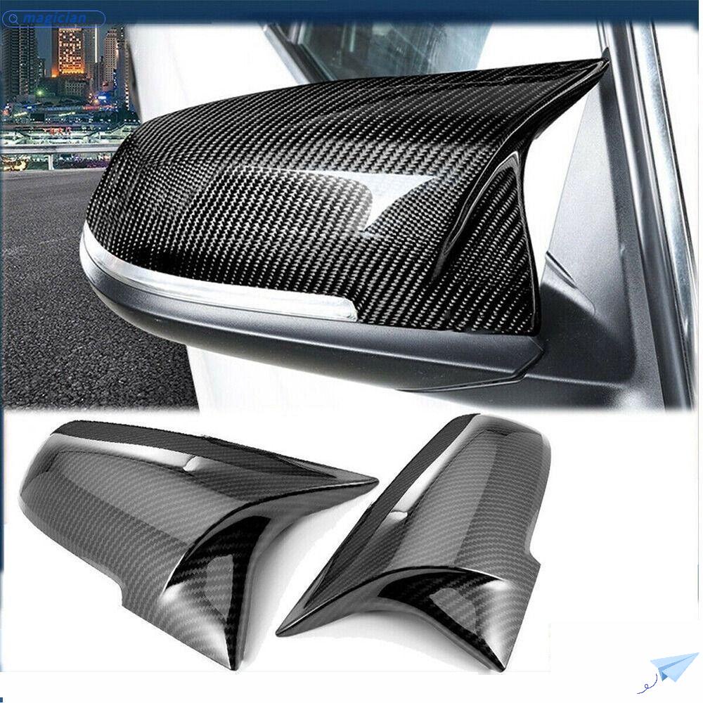 1 Cặp Vỏ Bọc Gương Chiếu Hậu Xe Hơi Bằng Da Bò Chống Va Chạm