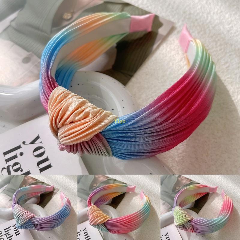 Flgo Băng Đô Cài Tóc Rửa Mặt Màu Nhuộm Phong Cách Nhẹ Nhàng Thanh Lịch Dành Cho Nữ