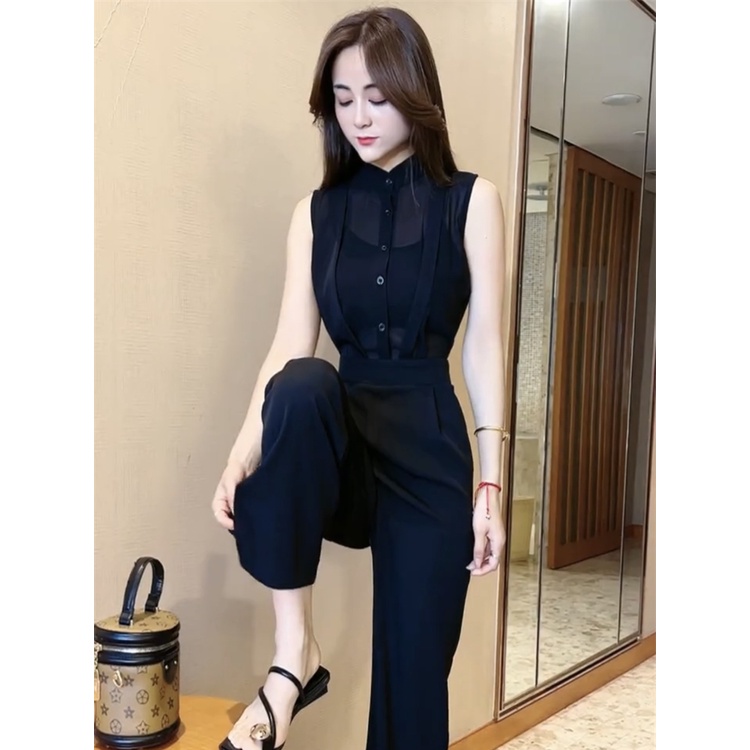 Áo Liền Quần Không Tay Dáng Ôm Thời Trang Mùa Hè 2023 Cho Nữ