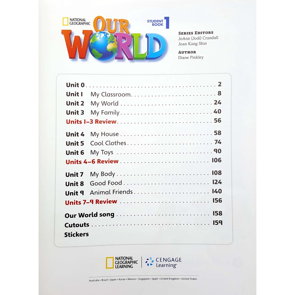 Our World Ame 1 Student Book + Student CDROM