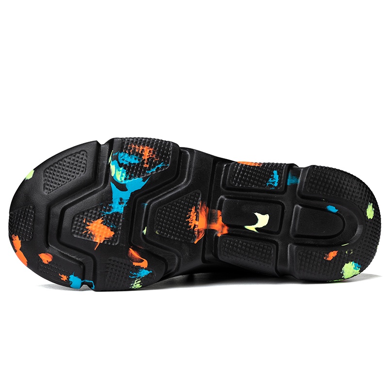 Giày Thể Thao Cổ Cao Đế Mềm Siêu Nhẹ Phối Lưới Thoáng Khí Size Lớn 35-47 Thời Trang Cho Nam Và Nữ