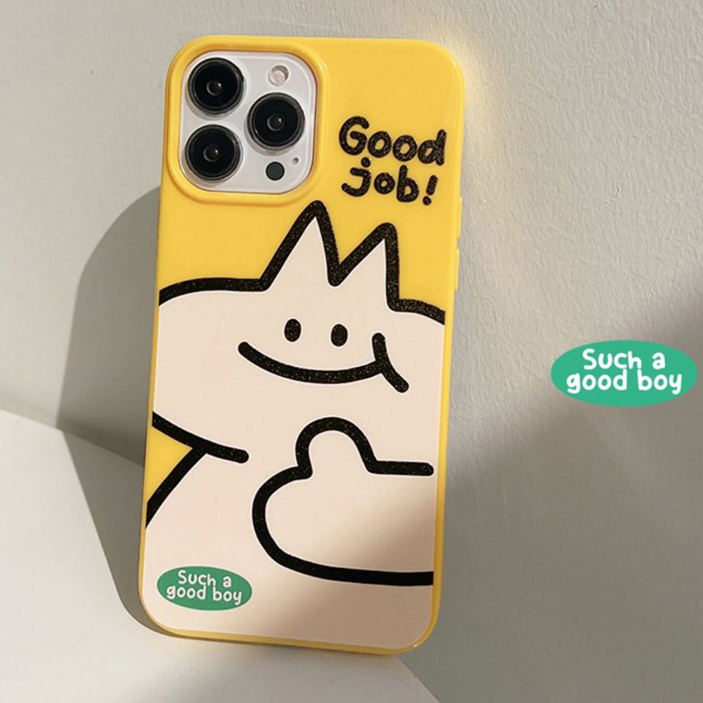 Ốp Điện Thoại TPU Mềm Siêu Mỏng In Hình Mèo Hoạt Hình Dễ Thương Cho IPhone 11 14 13 12 Pro Max XS XR 7 8 Plus