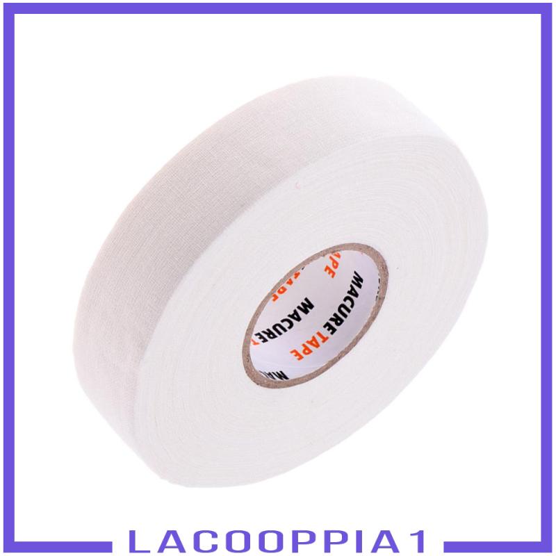 Cuộn 1 Miếng Dán Hockey Cao Cấp 1 "X 25 yds Chống Thấm Nước Màu Trắng