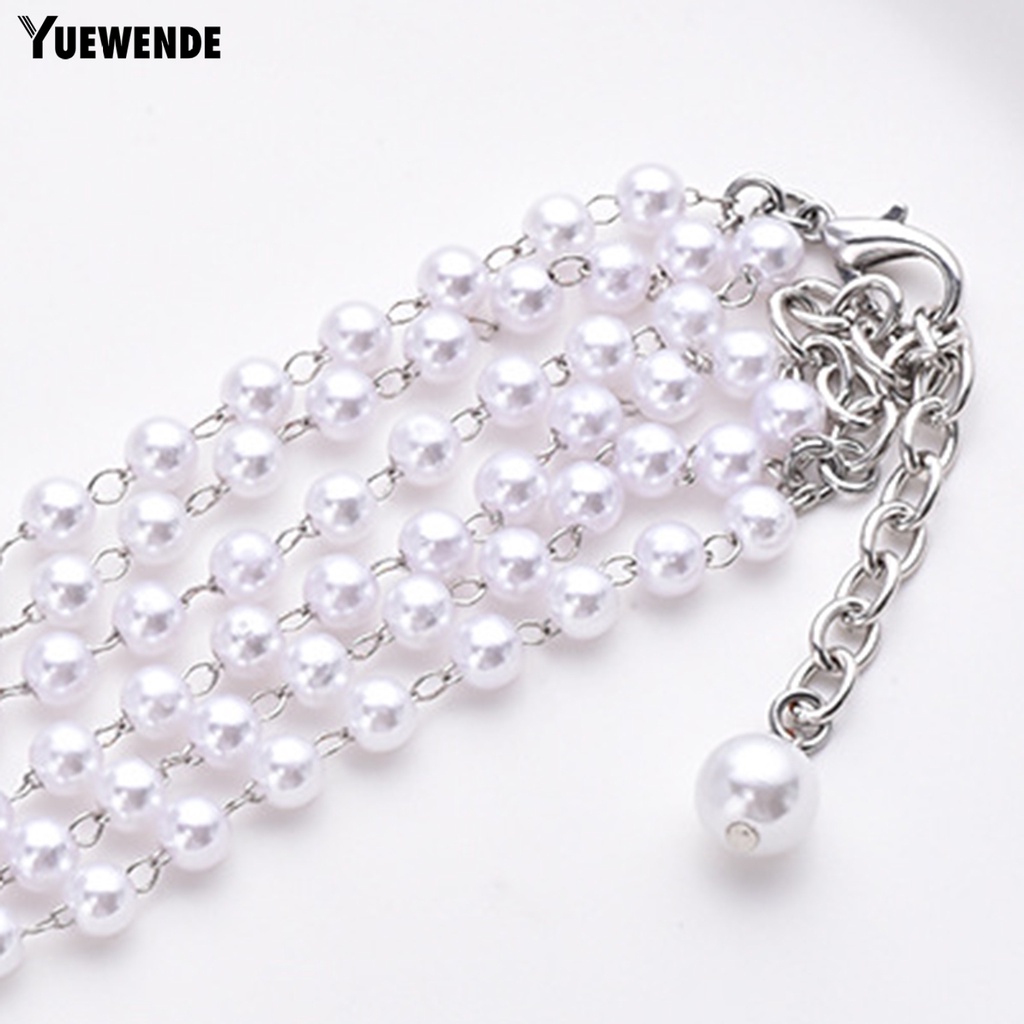 Vòng Cổ Ngọc Trai Ba Hàng Ngày Thân Thiện Với Môi Trường Cho Thú Cưng