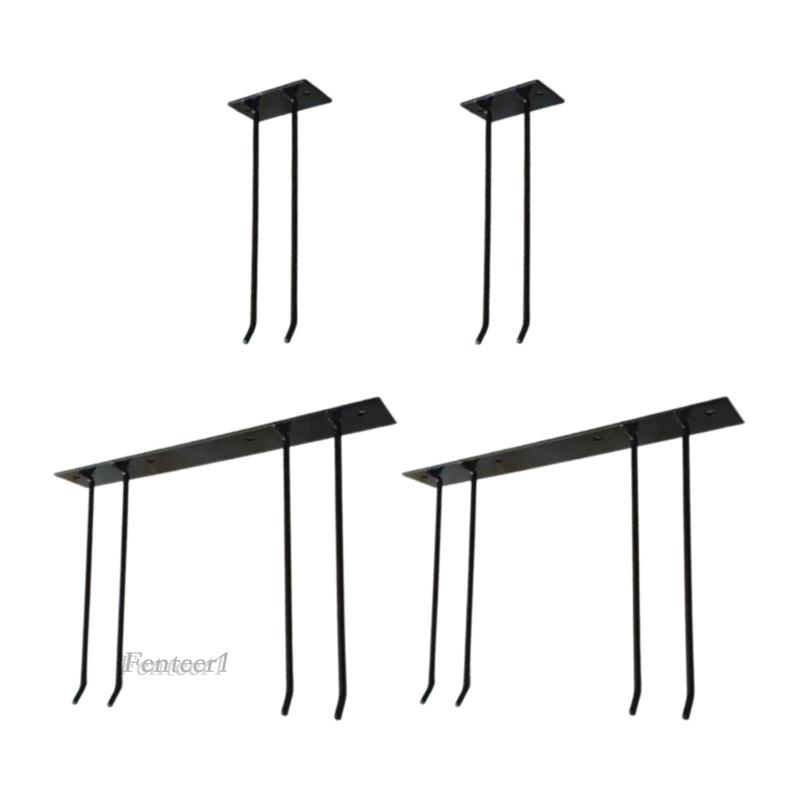 1 [Fenteer1] Set 4 Giá Treo Tường Sắp Xếp Đồ Dùng Bằng Thép Không Gỉ