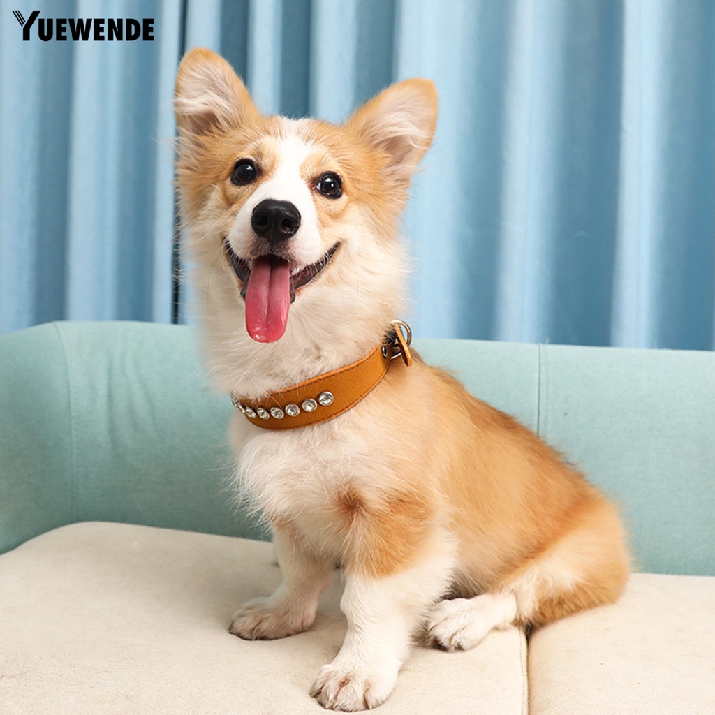 Vòng Cổ Đính Đá Có Thể Điều Chỉnh Dành Cho Thú Cưng YQ.E