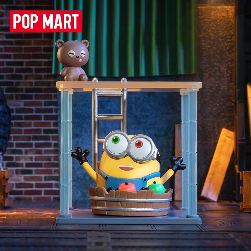 ★Đồ Chơi HGTOYS Hg Hg HGTOYS★   Búp Bê POPMART Little Man Bí Mật Đế Màu Vàng Trang Trí Hợp Thời Trang Làm