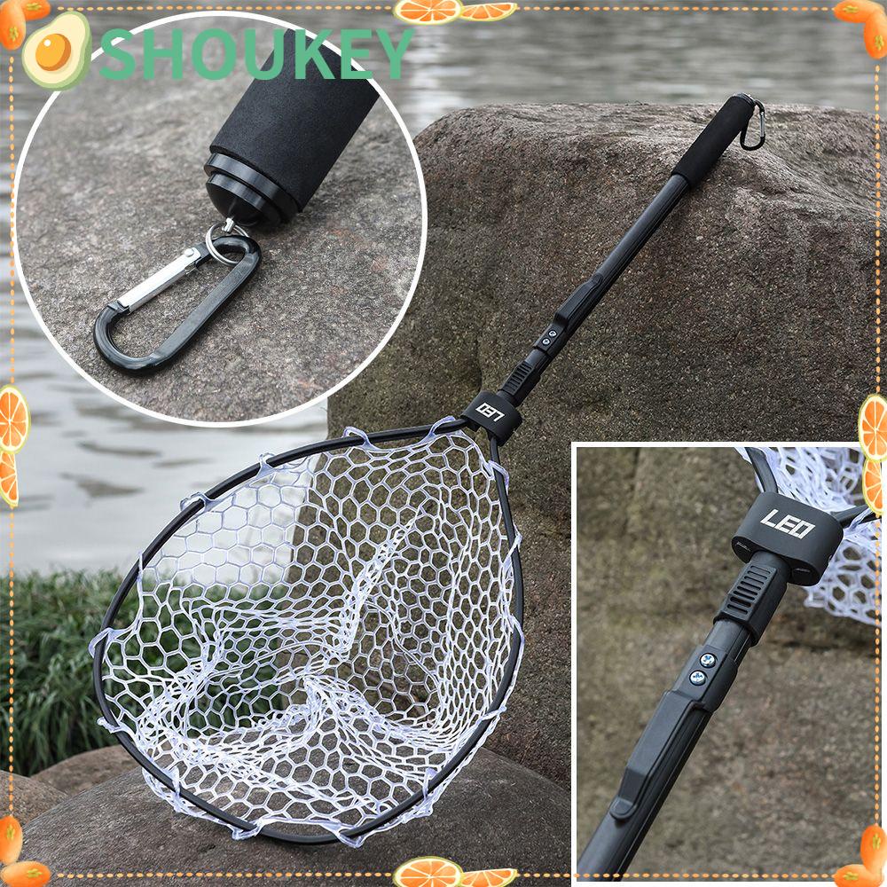 Lưới Đánh Bắt Cá Màu Đen Siêu Nhẹ Di Động Tiện Dụng Cho SHOUKEY Dip