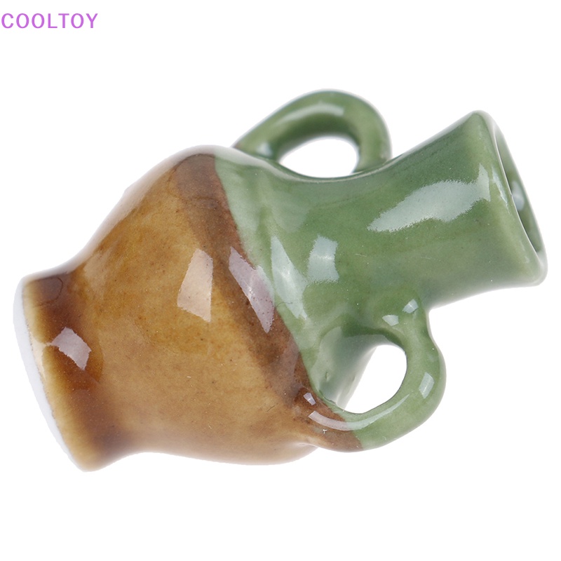 Set 2 Lọ Hoa Gốm Mini 1: 12 Trang Trí Nhà Búp Bê