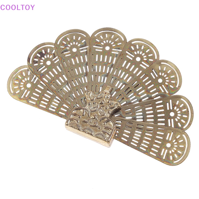 Cooltoy Vỏ Bọc Quạt Kim Loại Trang Trí Nhà Búp Bê Tỉ Lệ 1: 12